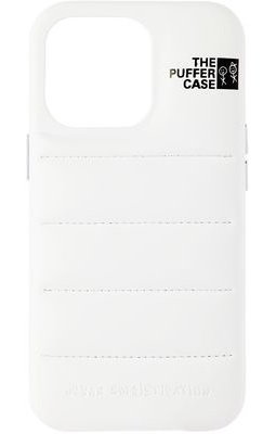 Urban Sophistication White 'The Puffer Case' iPhone 13 Pro Case
