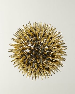 Urchin Large Wall Decor, Gold