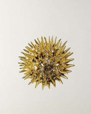 Urchin Medium Wall Decor, Gold