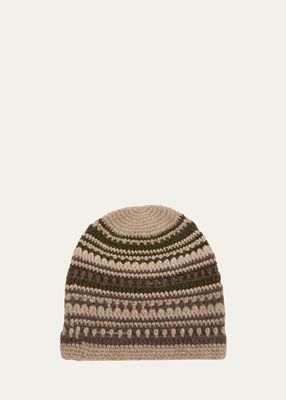 Urra Cashmere Crochet Hat