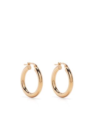 URSA medium 9kt yellow gold Chubbie hoop earrings
