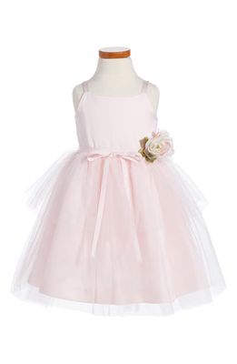 Us Angels 'Ballerina' Dress in Blush Pink