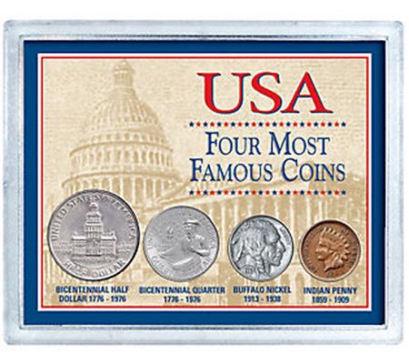 USA Four Most Famous Coins