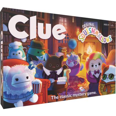 USAOPOLY CLUE® Squishmallows Board Game in White Multi