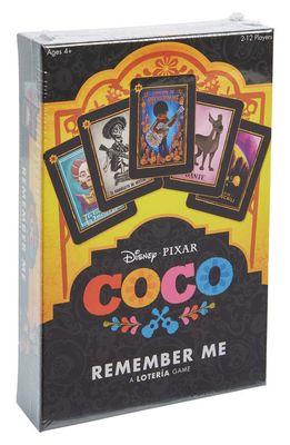 USAOPOLY x Disney 'Coco' Remember Me Lotería Game in Black Multi