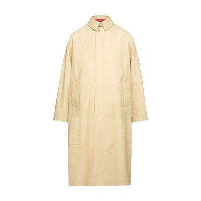 Utility cotton trench coat