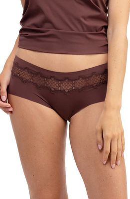 Uwila Warrior Happy Seam Briefs in Chocolate 