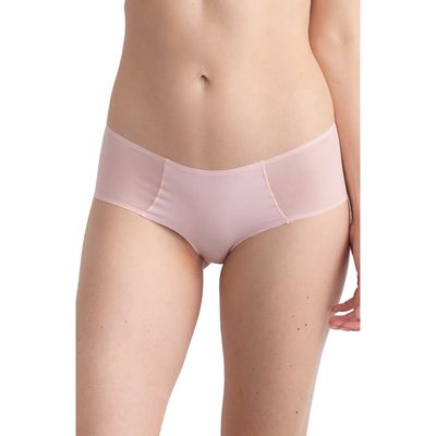 Uwila Warrior Happy Seams Mesh Trim Briefs in Rose Quartz