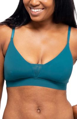 Uwila Warrior Soft Bralette in Blue Coral