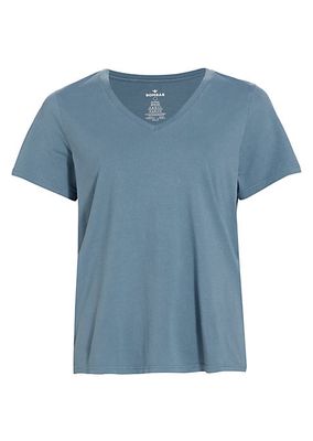 V-Neck Pima Cotton T-Shirt