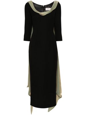 V:PM ATELIER Alma maxi dress - Black