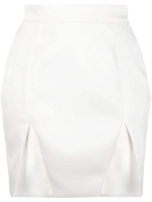 V:PM ATELIER cut-out mini-skirt - White