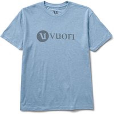 V1 Vuori Wordmark Logo T-Shirt | Light Cloud