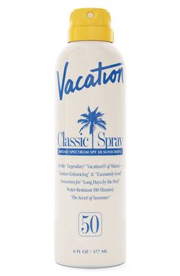 Vacation Classic Spray Broad Spectrum SPF 50 Sunscreen
