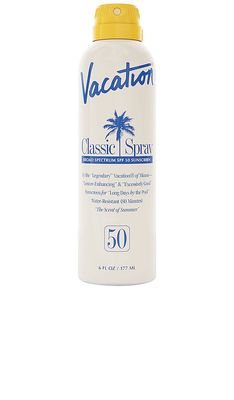 Vacation Classic Spray Spf 50 in Beauty: NA.