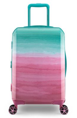 Vacay Future Elements Daydream 20-Inch Spinner Carry-On in Teal-Pink
