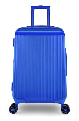 Vacay Glisten Vibrant 20-Inch Spinner Carry-On in Blue