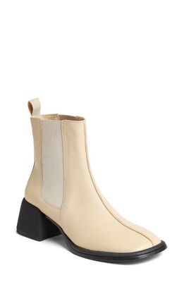 Vagabond Shoemakers Ansie Square Toe Chelsea Boot in Biscotti