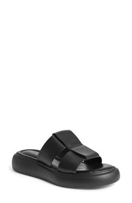 Vagabond Shoemakers Blenda Platform Slide Sandal in Black