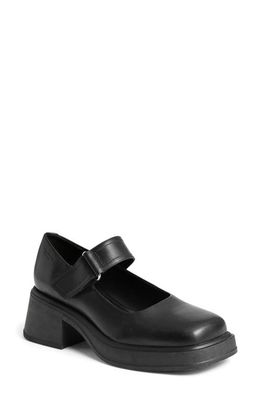 Vagabond Shoemakers Dorah Platform Mary Jane Pump in Black