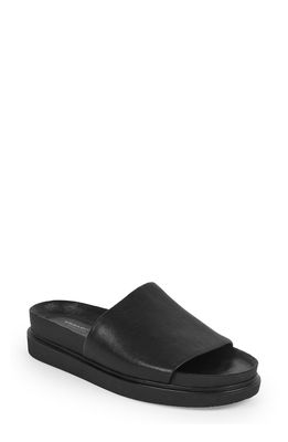 Vagabond Shoemakers Erin Slide Sandal in Black/Black