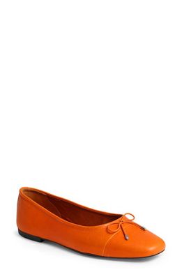 Vagabond Shoemakers Jolin Ballet Flat in Orange