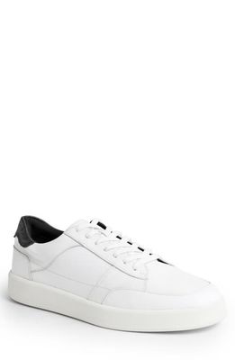 Vagabond Shoemakers Teo Low Top Sneaker in White/Black