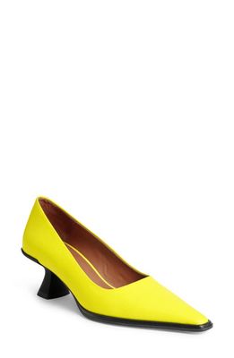 Vagabond Shoemakers Tilly Pointed Toe Pump in Lime