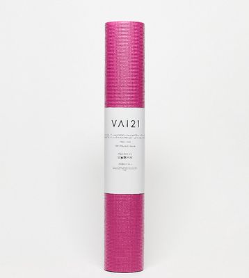 VAI21 large logo yoga mat in pink
