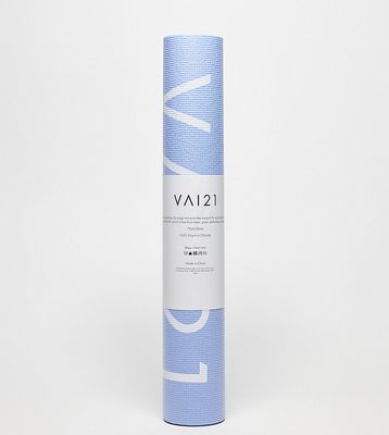 VAI21 logo yoga mat in blue