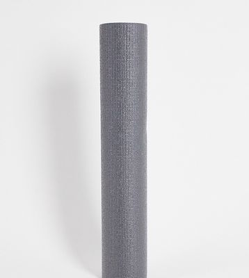 VAI21 non slip yoga mat in black and yellow-Multi