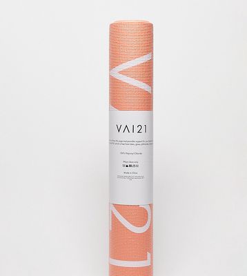 VAI21 non slip yoga mat in orange