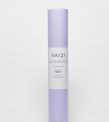 VAI21 non slip yoga mat in purple-Yellow