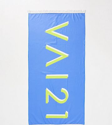VAI21 swim towel in blue