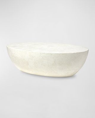 Vail Outdoor Stone Coffee Table