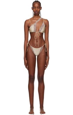 VAILLANT SSENSE Exclusive Tan Asymmetric Bikini