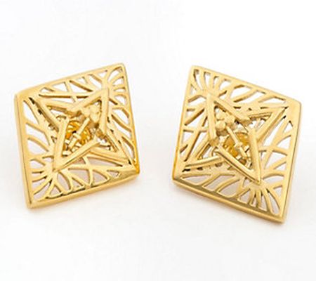 Valencia Key Large Rooted Stud Earrings