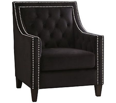Valentina Nail-Head Tufted Accent Chair by Abby son Living