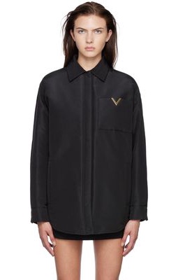 Valentino Black VLogo Shirt