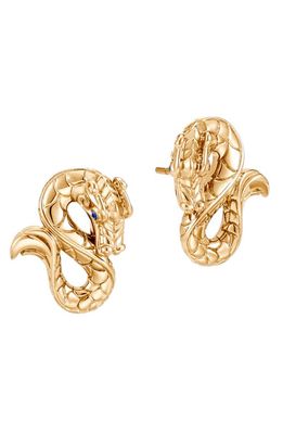 VALENTINO BY MARIO VALENTINO John Hardy Naga 18K Gold Stud Earrings