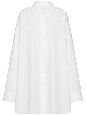 Valentino - Cotton-poplin Shirt - White