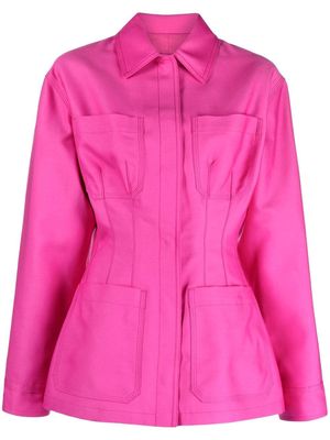 Valentino Couture Blaser pea coat - Pink