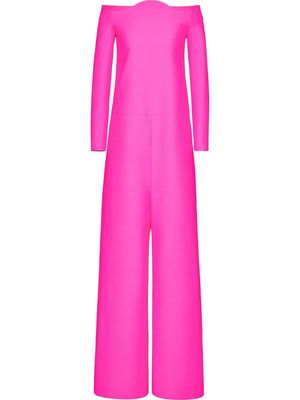 Valentino Crepe Couture jumpsuit - Pink