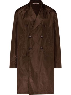 Valentino double-breasted trench coat - Brown