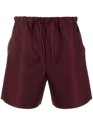 Valentino elasticated shorts - Red