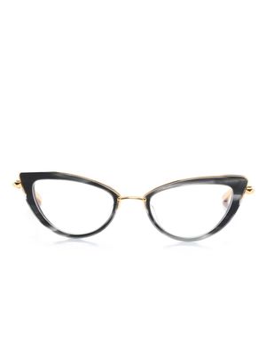 Valentino Eyewear cat-eye glasses - Black