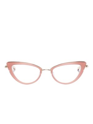 Valentino Eyewear V Daydream cat-eye glasses - Gold