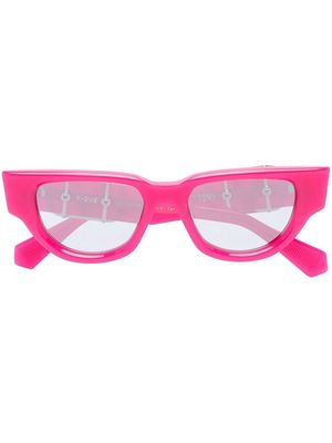 Valentino Eyewear VLogo Signature cat-eye glasses - Pink