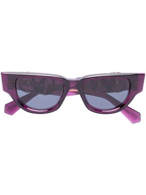 Valentino Eyewear VLogo Signature cat-eye sunglasses - Purple