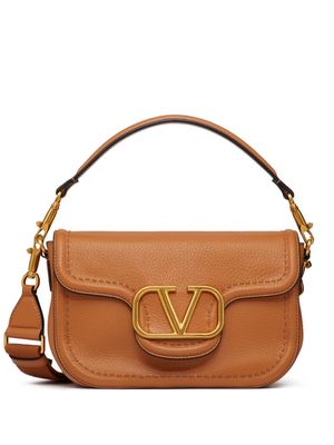 Valentino Garavani Alltime VLogo shoulder bag - Brown